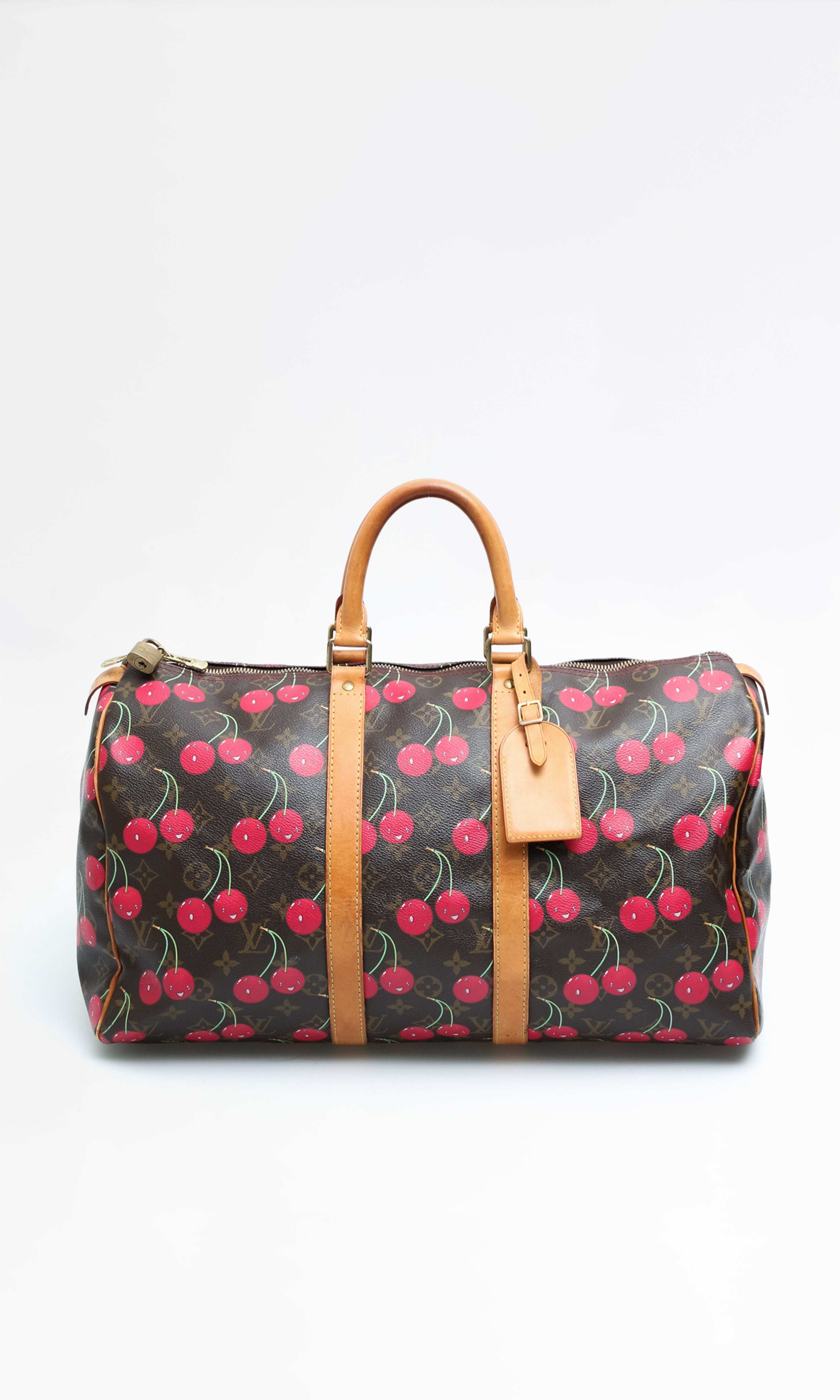 Louis Vuitton Cherry Keepall 45 Jean Vintage