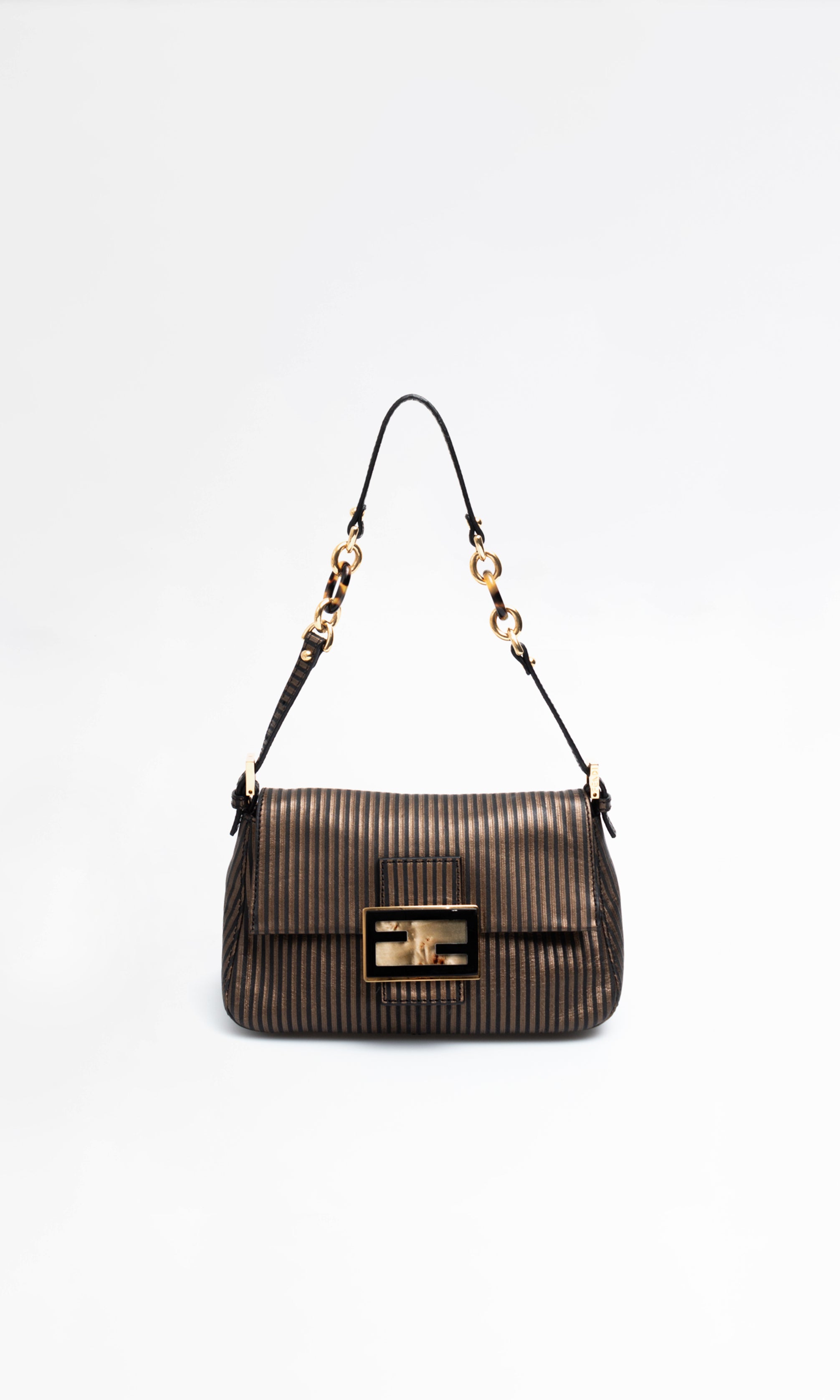 Fendi Mini Mamma Baguette Jean Vintage