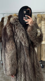 Vintage Fox Fur Coat