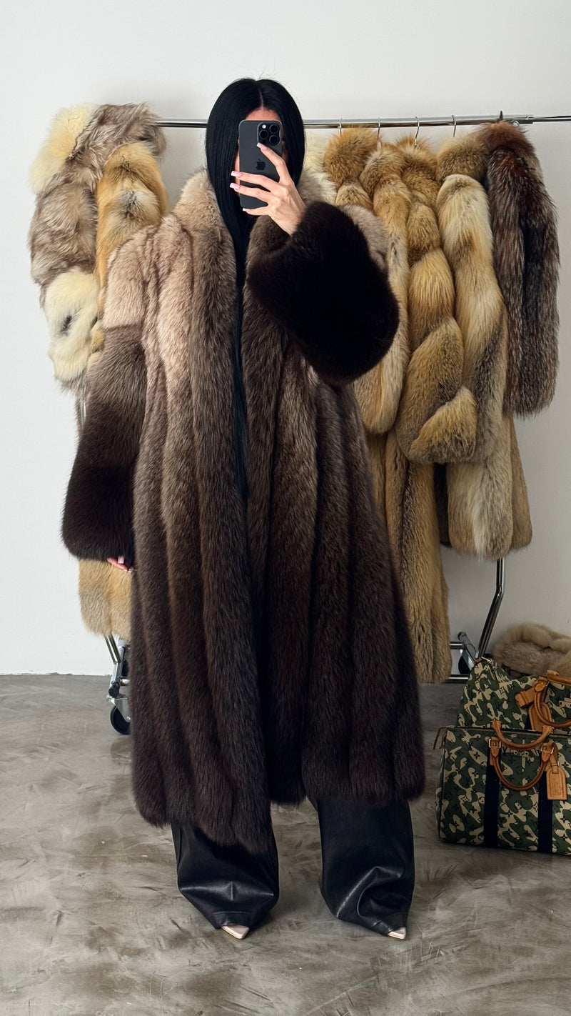 Vintage Fox Fur Coat