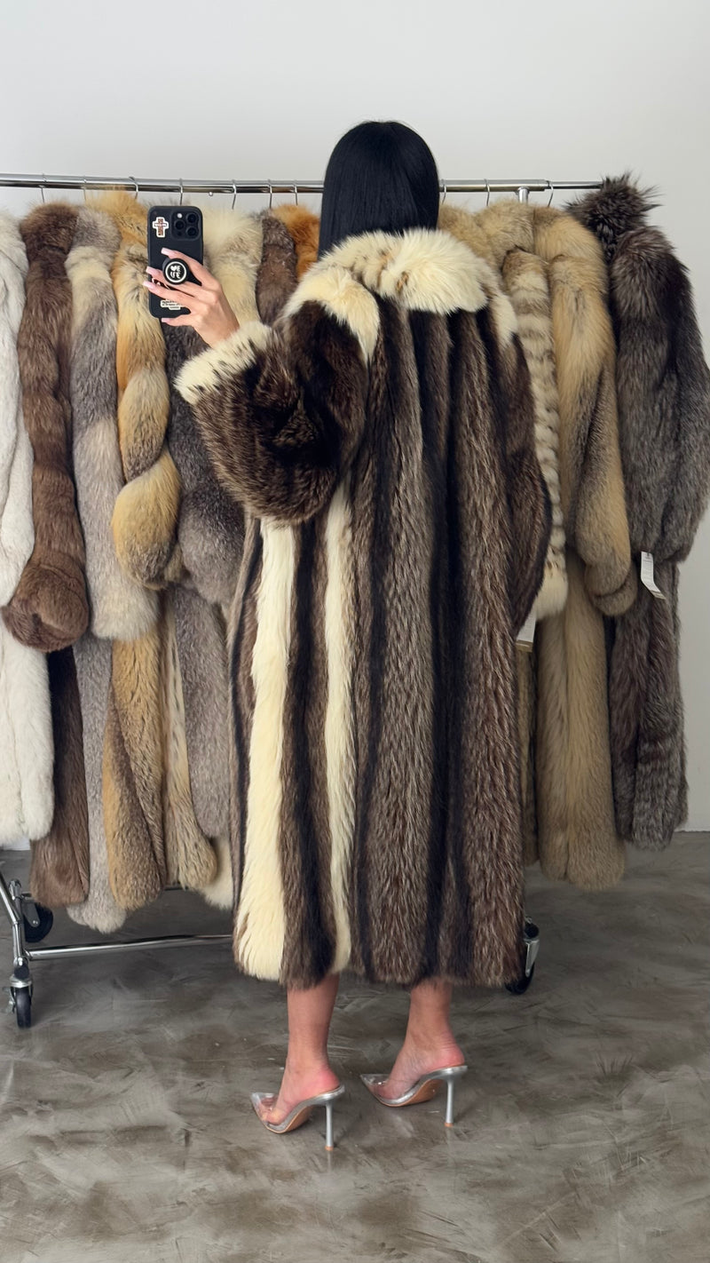 Vintage Fox Fur Coat