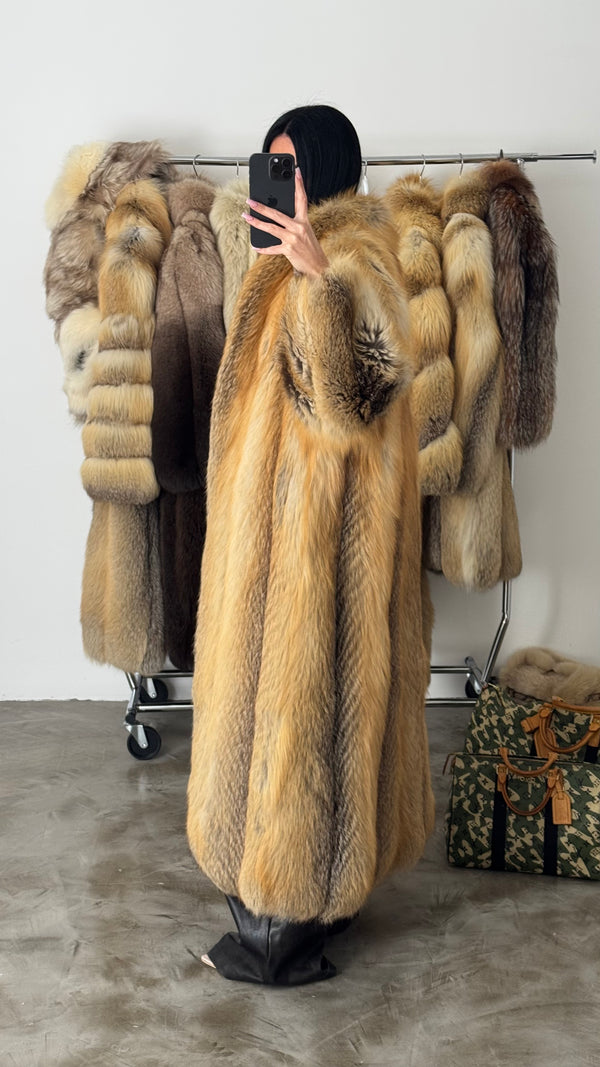 Vintage Fox Fur Coat