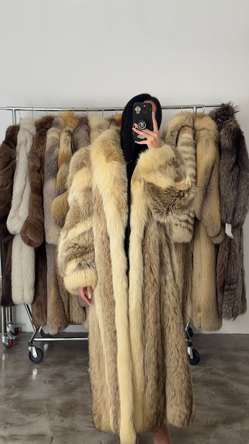 Vintage Fox Fur Coat