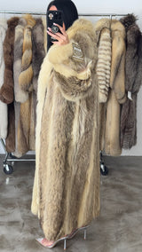 Vintage Fox Fur Coat