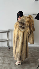 Vintage Fox Fur Coat