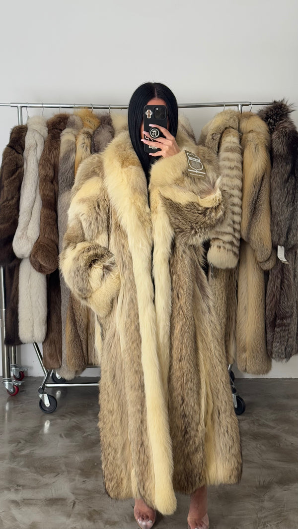 Vintage Fox Fur Coat