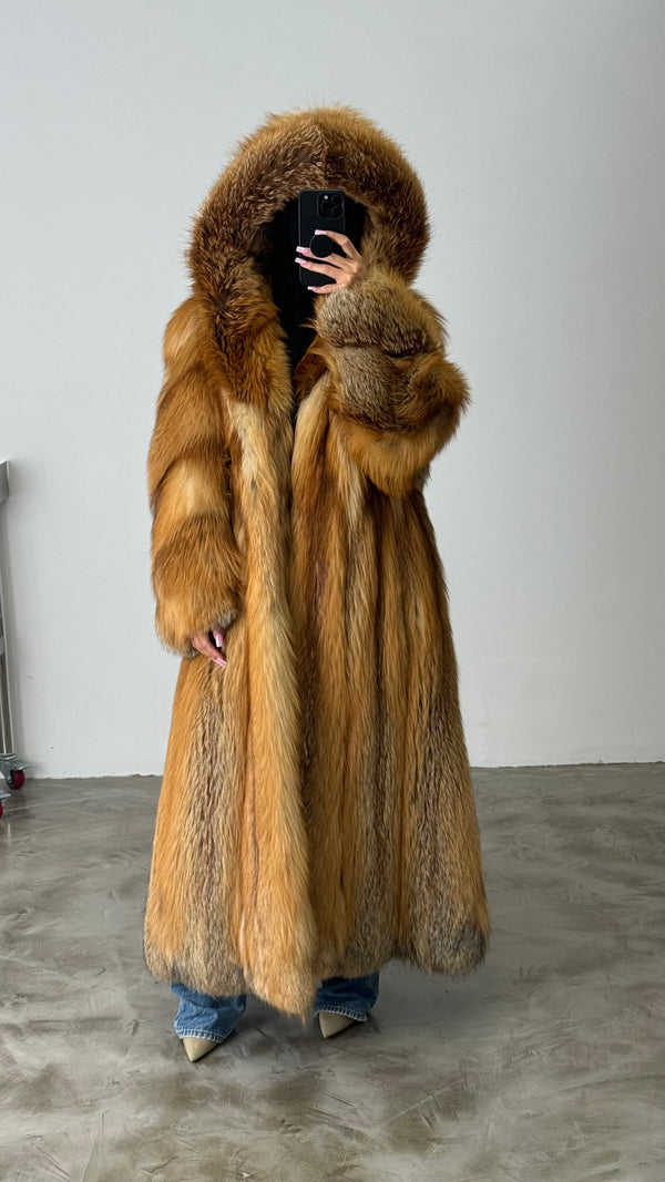 Vintage Fox Fur Coat