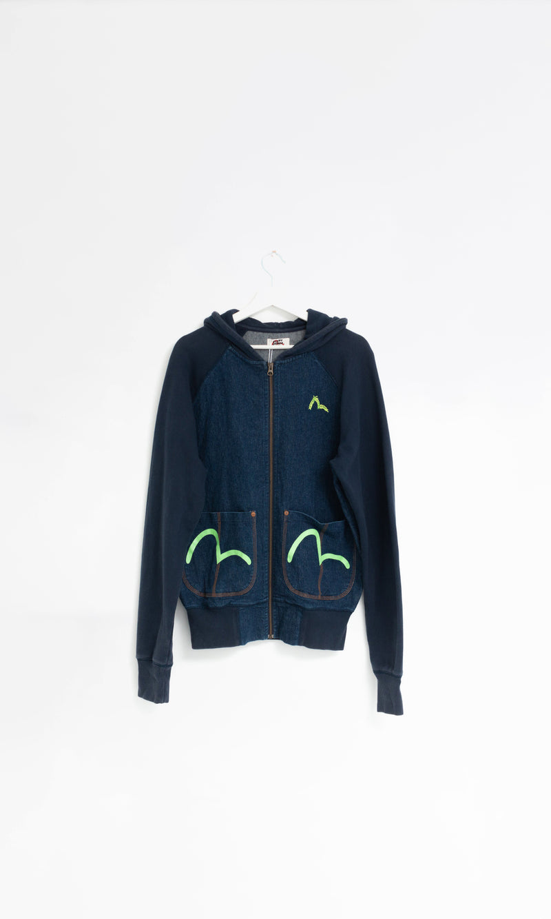 Evisu Zip Hoodie