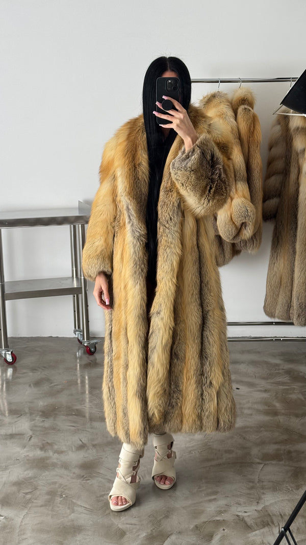 Vintage Fox Fur Coat