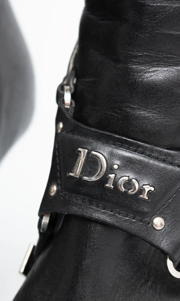 Dior Bondage Boots