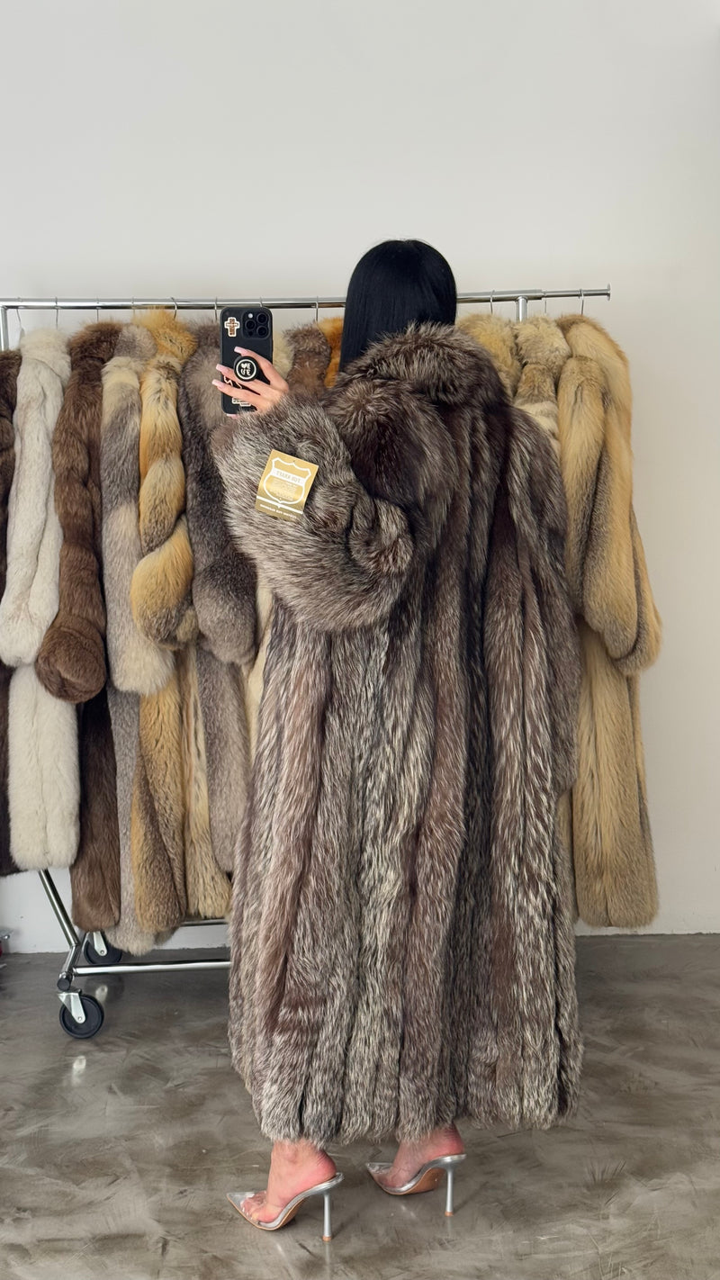 Vintage Fox Fur Coat