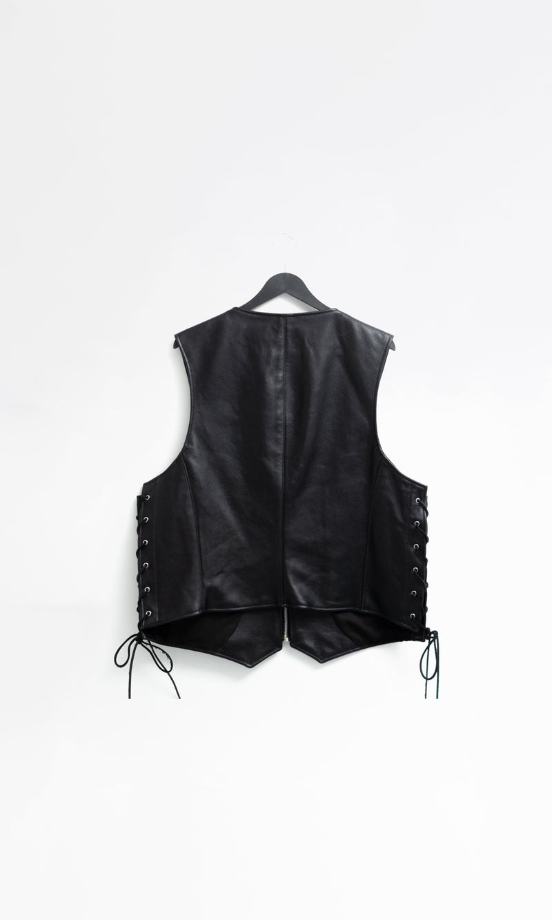 Vanson Leather Waistcoat