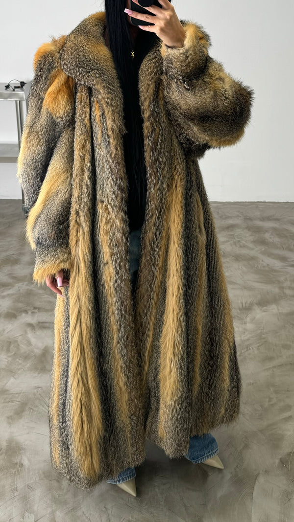 Vintage Fox Fur Coat