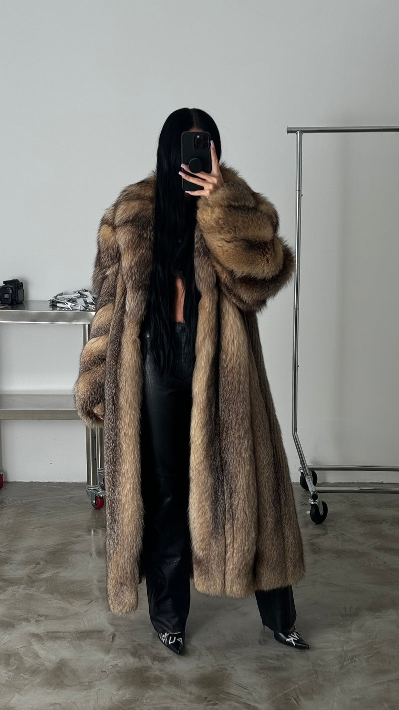 Vintage Fox Fur Coat