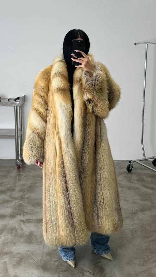 Vintage Fox Fur Coat