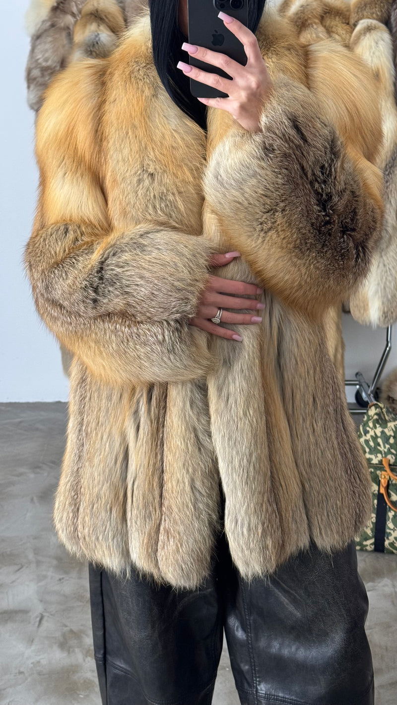 Vintage Fox Fur Coat