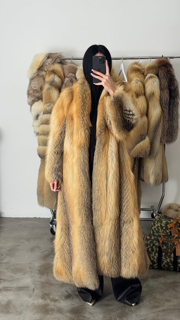 Vintage Fox Fur Coat