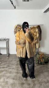 Vintage Fox Fur Coat