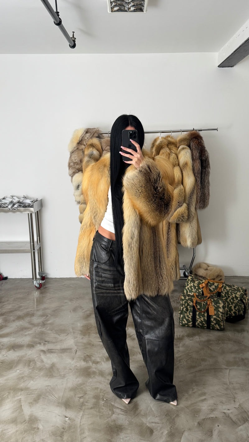 Vintage Fox Fur Coat