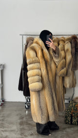 Vintage Fox Fur Coat