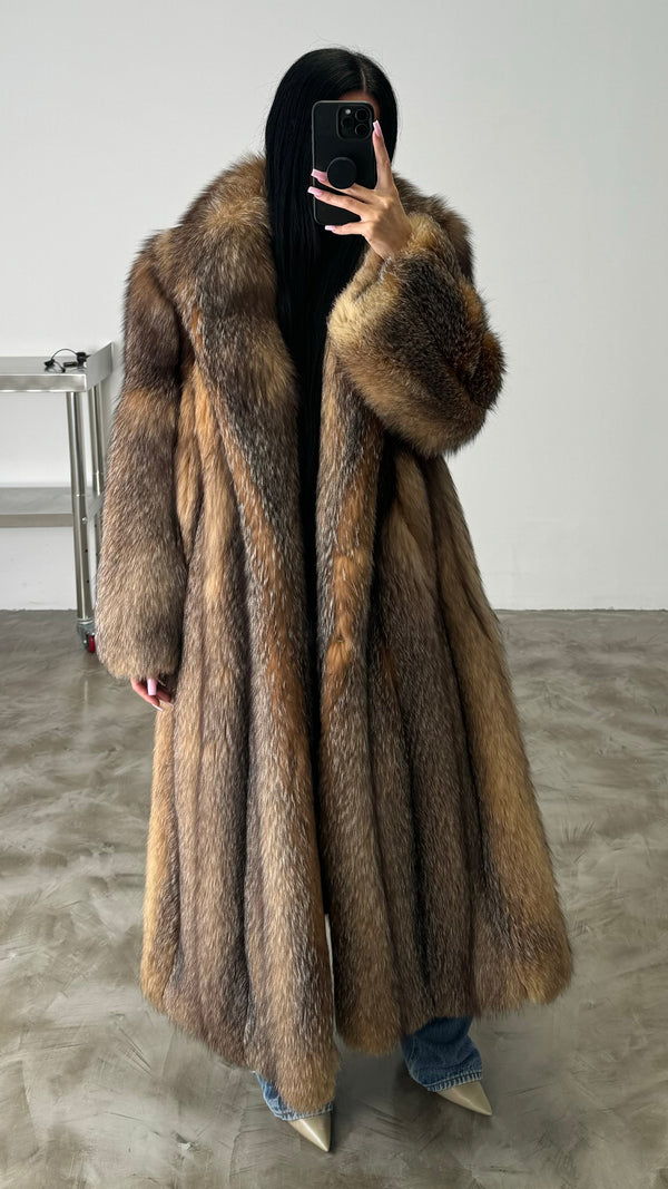 Vintage Fox Fur Coat