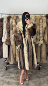 Vintage Fox Fur Coat