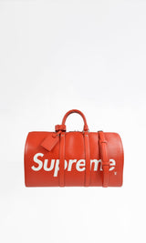 Louis Vuitton x Supreme Keepall 45