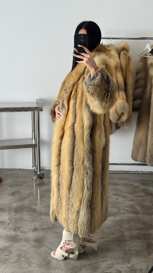 Vintage Fox Fur Coat