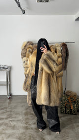 Vintage Fox Fur Coat