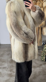 Vintage Fox Fur Coat