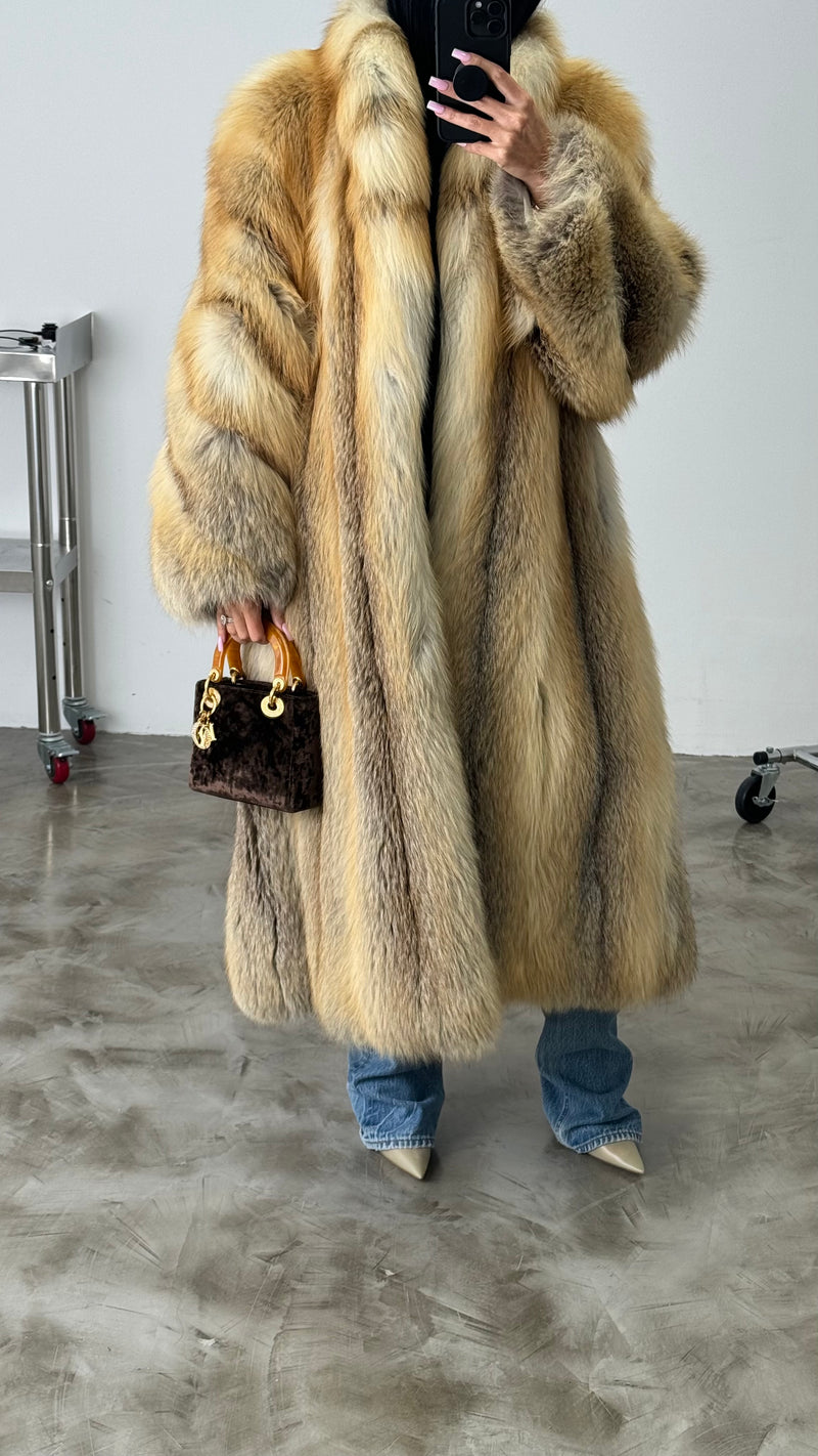 Vintage Fox Fur Coat