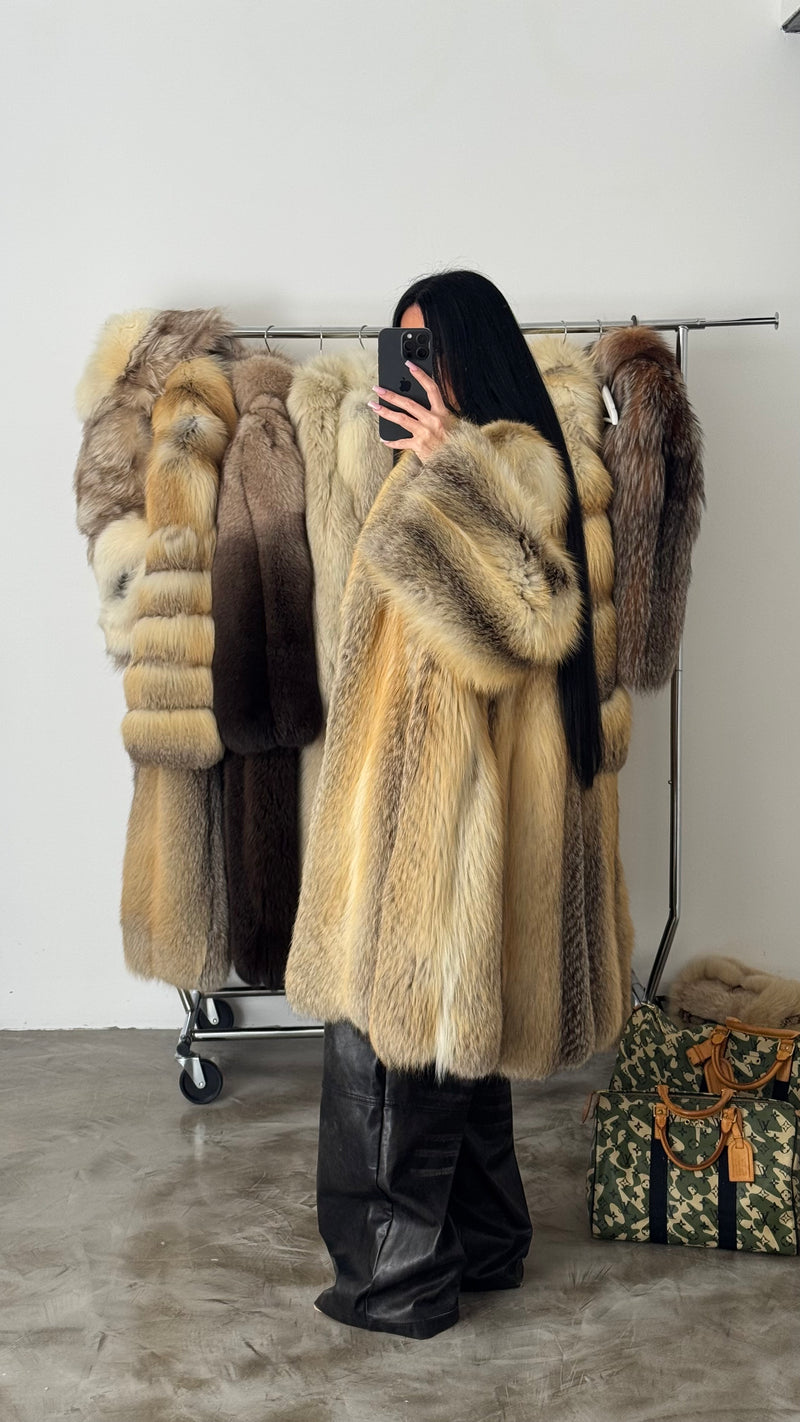 Vintage Fox Fur Coat