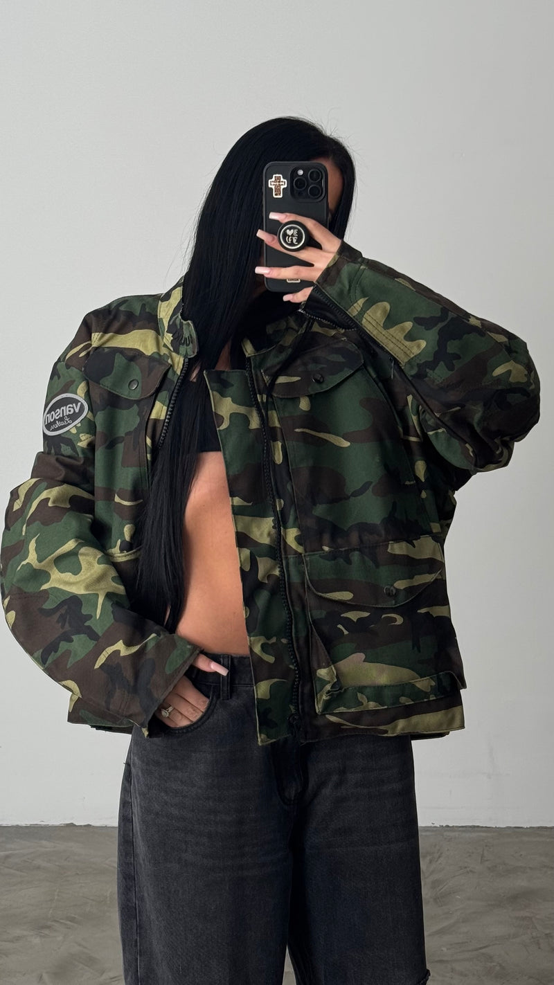 Vanson Camo Jacket