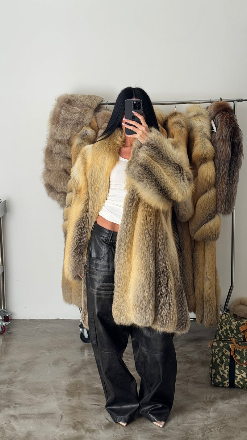 Vintage Fox Fur Coat