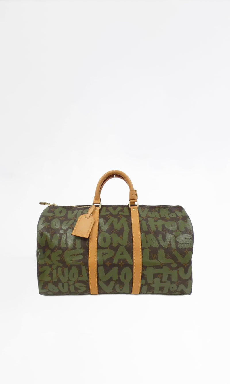 Louis Vuitton Graffiti Keepall 50