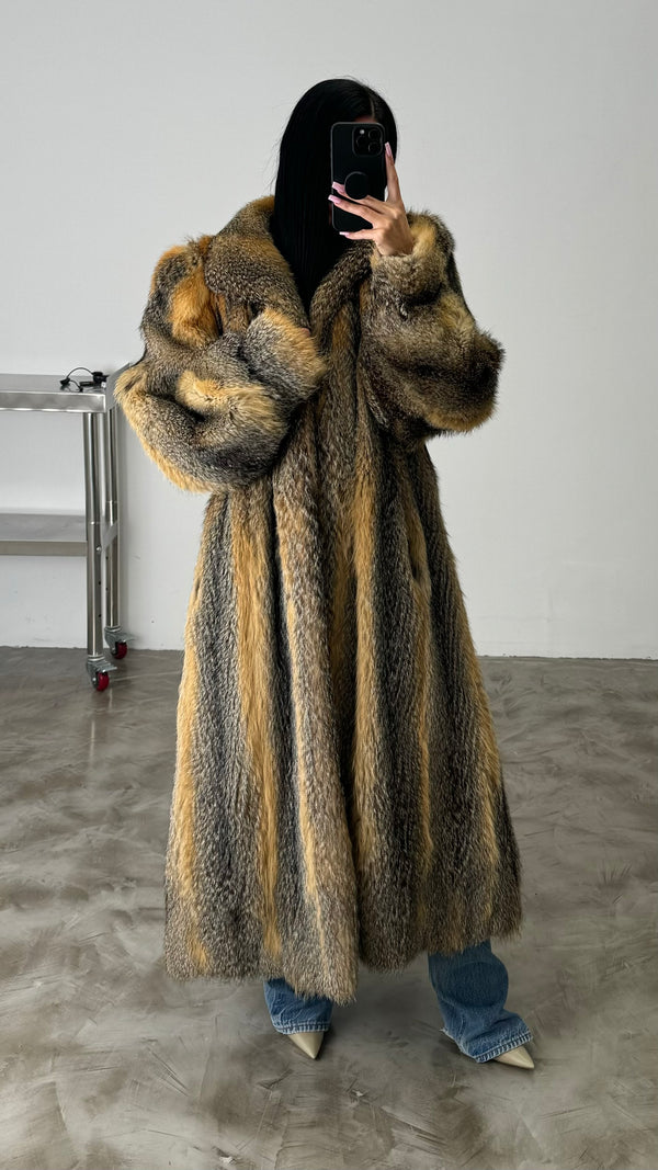 Vintage Fox Fur Coat