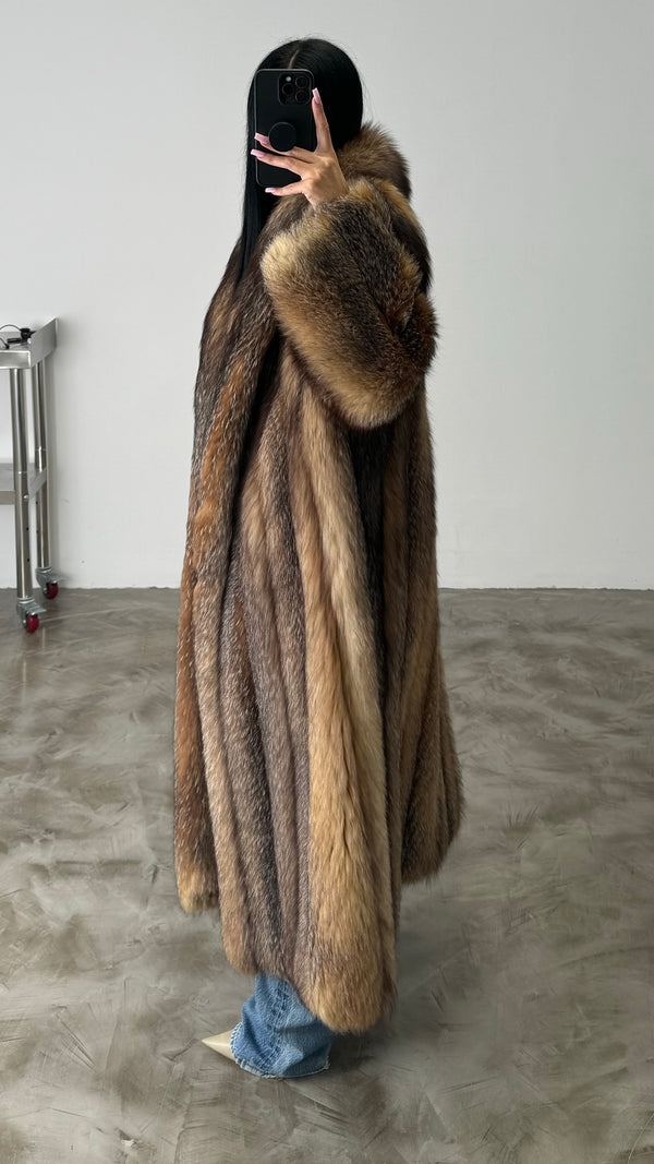 Vintage Fox Fur Coat