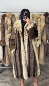 Vintage Fox Fur Coat