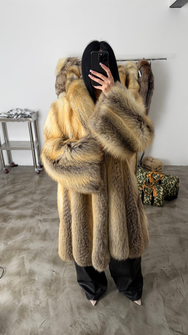 Vintage Fox Fur Coat