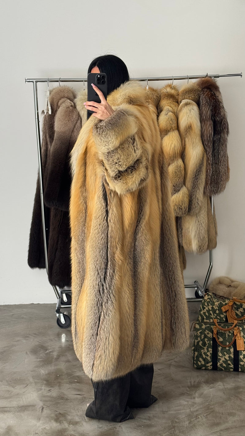 Vintage Fox Fur Coat