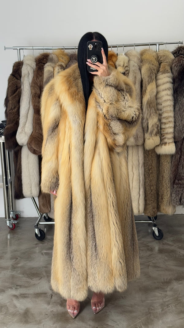 Vintage Fox Fur Coat