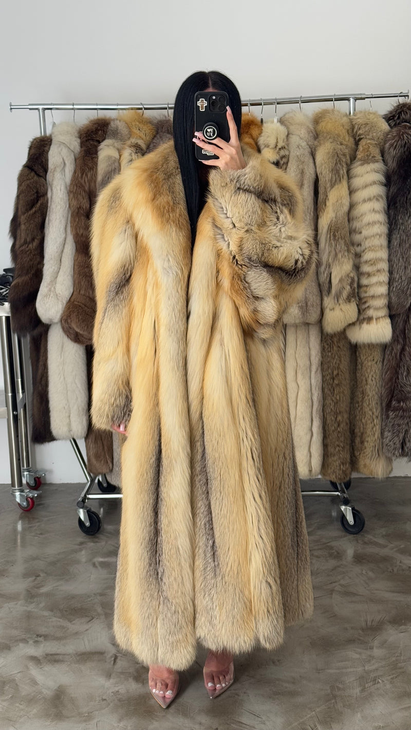 Vintage Fox Fur Coat