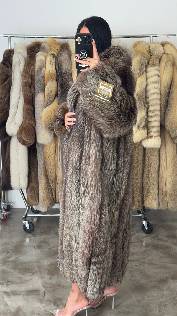 Vintage Fox Fur Coat