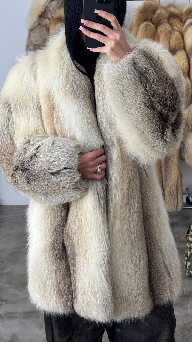 Vintage Fox Fur Coat