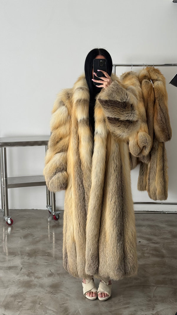 Vintage Fox Fur Coat