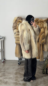 Vintage Fox Fur Coat