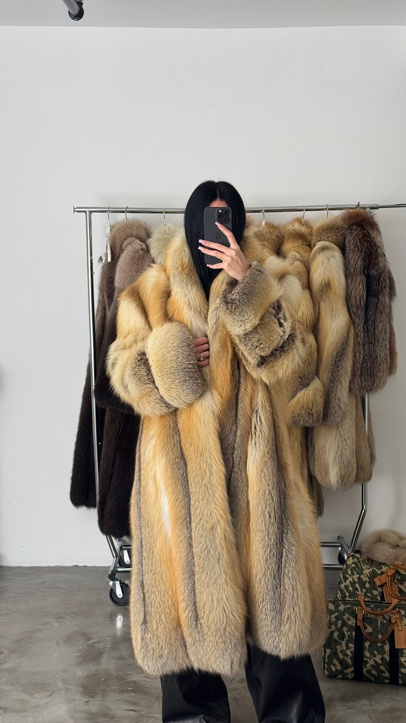 Vintage Fox Fur Coat