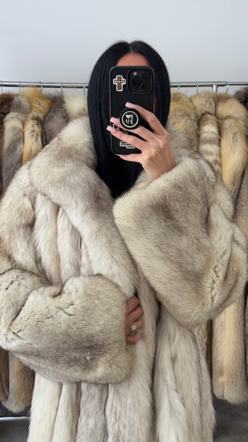 Vintage Fox Fur Coat