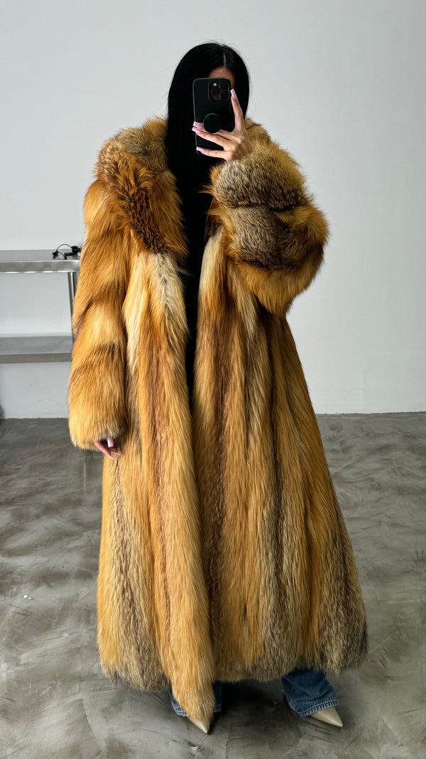 Vintage Fox Fur Coat