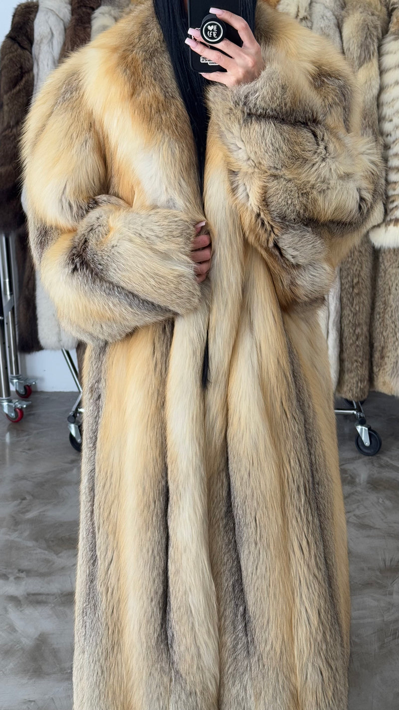 Vintage Fox Fur Coat